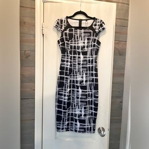 Fun B&W work or going out dress! Amazon find!